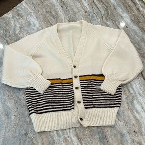 70's Hand Knit Wool Sweater